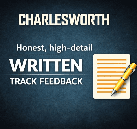 Track feedback - Text